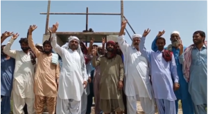 وزیر اعلیٰ سندھ کے آبائی حلقہ انتخاب سیہون میں نہری پانی کی شدید قلت  کاشتکار سراپا احتجاج