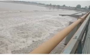 دریائے راوی ہیڈ بلوکی کے مقام پر پانی کی آمد میں مسلسل اصافہ