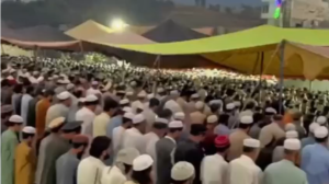 دیر بالا کے علاقے صاحب آباد تبلیغی مرکز میں دو روزہ تبلیغی اجتماع جاری ہے