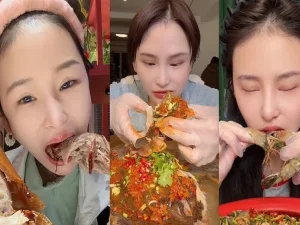 چین: 24 سالہ فوڈ انفلوئنسر زیادہ کھانے کی ویڈیوز بناتے ہوئے اچانک چل بسی