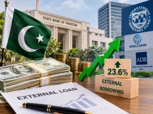 دو ماہ میں پاکستان کے بیرونی قرضے میں نمایاں اضافہ