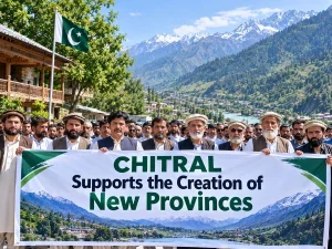 چترال کے عوام بھی نئے صوبوں کے قیام کی حمایت میں میدان میں آگئے