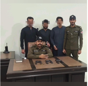 کمیر شریف میں جرائم پیشہ عناصر کے خلاف پولیس کا کریک ڈاؤن
